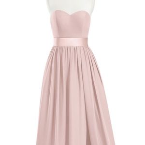 Azazie - Fiona dress, Dusty Rose color